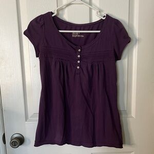 Mossimo Supply Co. Purple Blouse